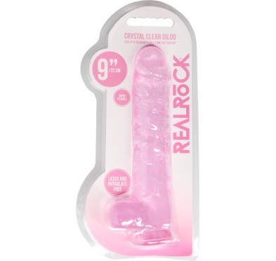 RealRock - Realistyczne dildo z jądrami 23 cm